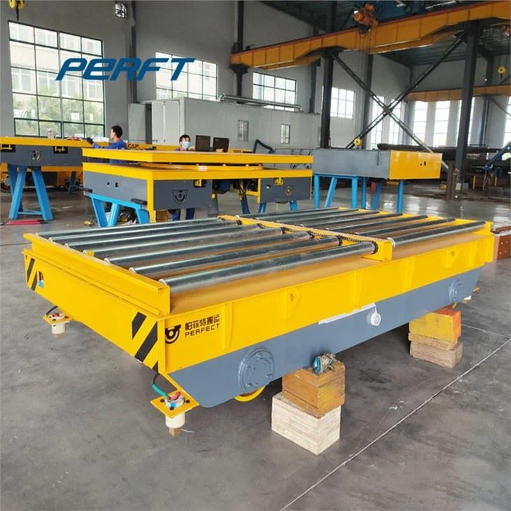Efficient Material Handling with Rail Guided Transfer Carts