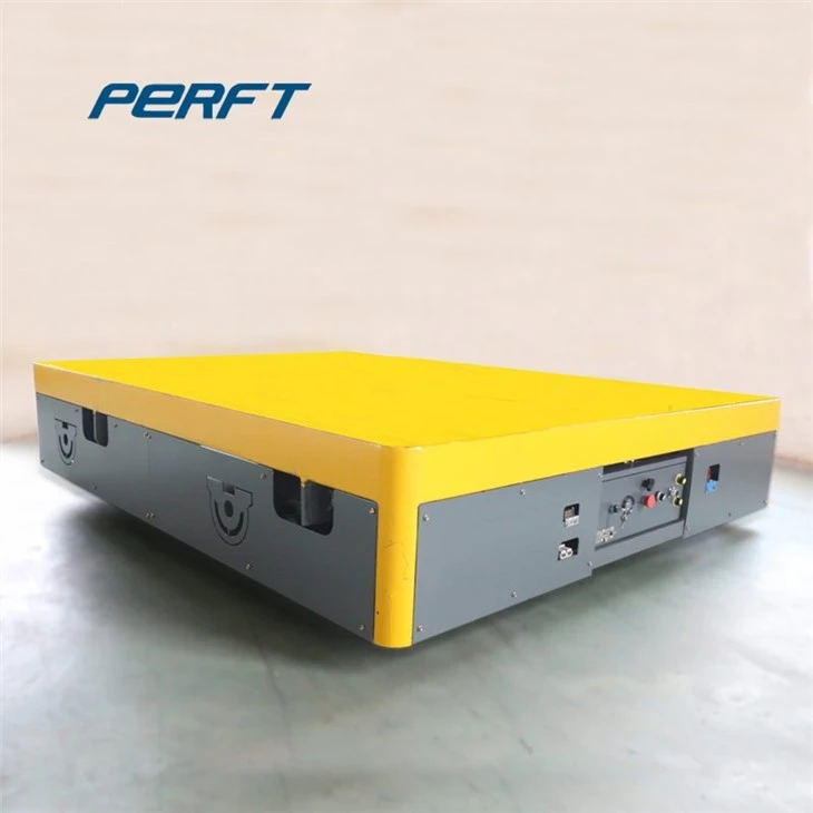 Battery Powered 100t Trackless Trolley Or Cart For Workshop